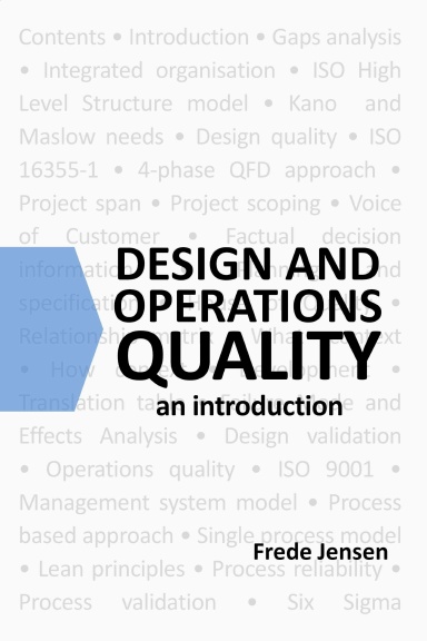 Design and Operations Quality: An introduction