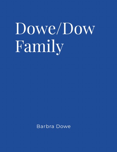 The Dowe/Dow Family