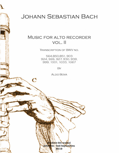 Music for alto recorder Vol. II