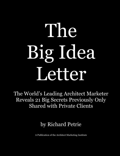The Big Idea Letter