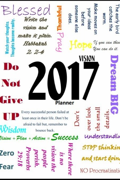 VIsion 2017 Planner