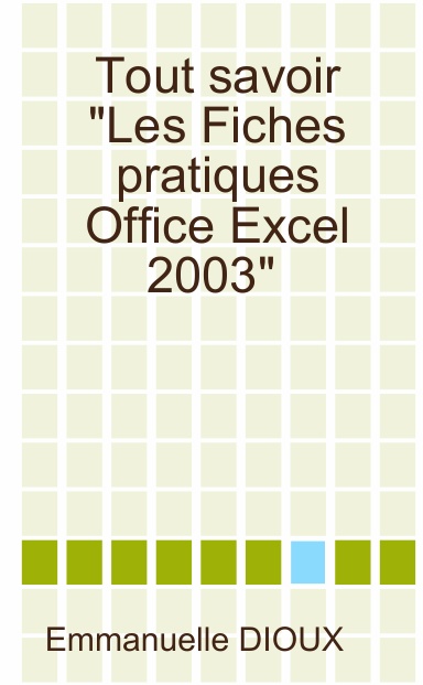 Tout savoir "Les Fiches pratiques Office Excel 2003"