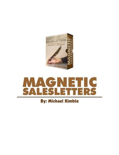 Magnetic Salesletters