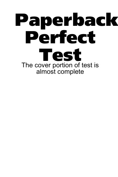 Paperback Perfect Test