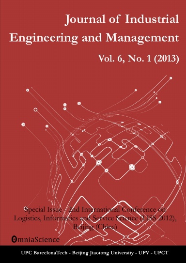 Journal of Industrial Engineering and Management Vol.6, No.1 Special Issue (Spring) (2013)