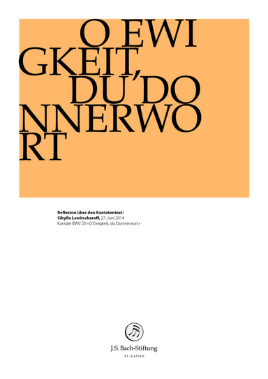 Reflexion BWV 20