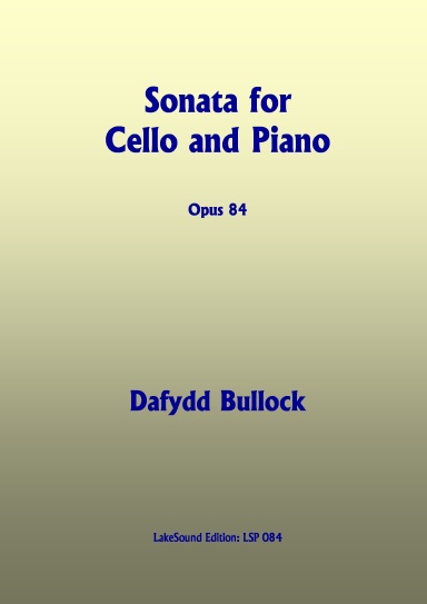 Sonata for Cello and Piano No. 3, Opus 84