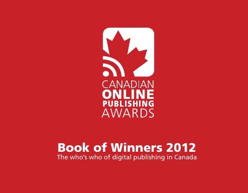 Canadian Online Publishing Awards Book of Winners 2012