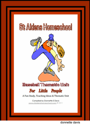 Baseball Thematic Unit Study