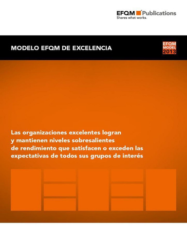 EFQM Excellence Model 2013 - SP