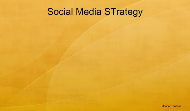 Social Media STrategy