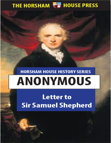 Letter To Sir Samuel Shepherd