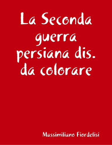 La Seconda guerra persiana dis.da colorare