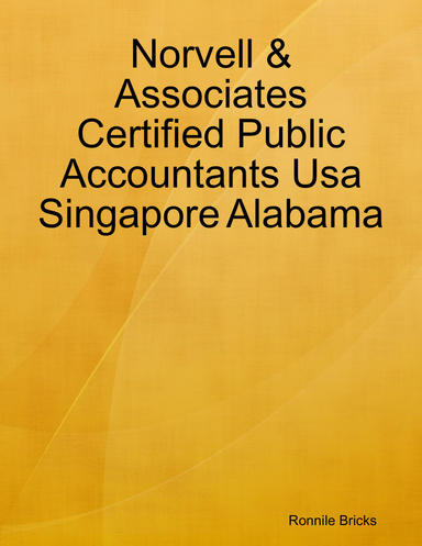 Norvell & Associates Certified Public Accountants Usa Singapore Alabama