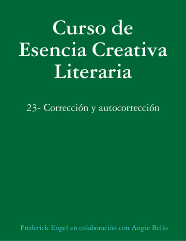 Curso de Esencia Creativa Literaria