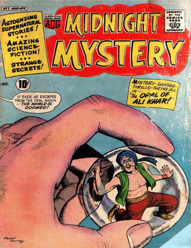 Midnight Mystery Number 2 Horror Comic Book