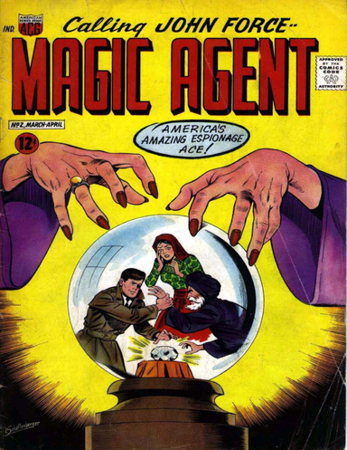 Magic Agent Number 2 Superhero Comic Book