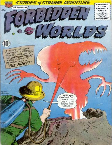 Forbidden Worlds Number 79 Horror Comic Book