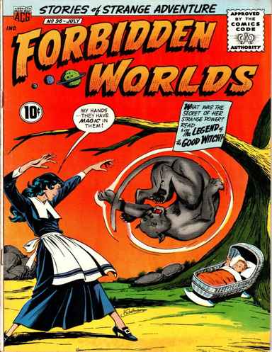 Forbidden Worlds Number 96 Horror Comic Book