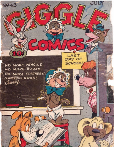 Giggle Comics Number 43 Humor Comic Book