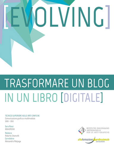 Evolving - Trasformare un blog in un libro digitale.