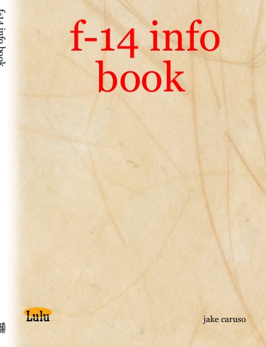 f-14 info book