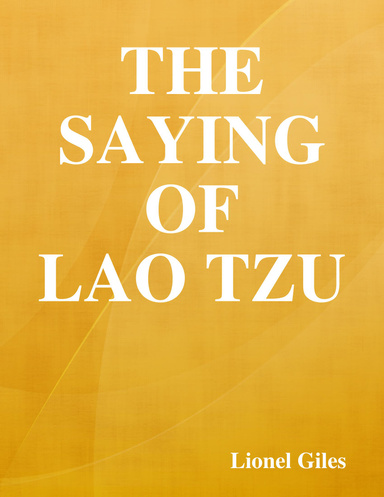 The Sayings of Lao Tzu