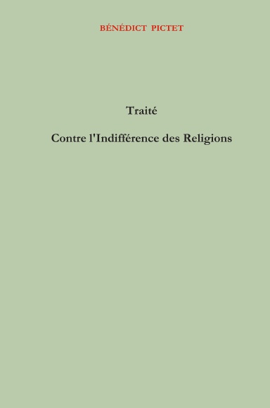 Traité Contre l'Indifférence des Religions
