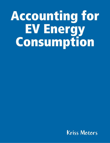 Accounting for EV Energy Consumption