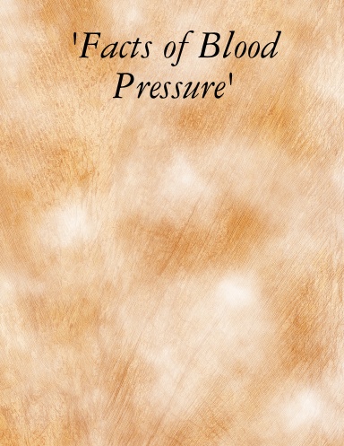 'Facts of Blood Pressure'