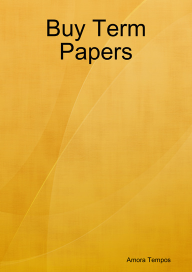 Buy Term Papers
