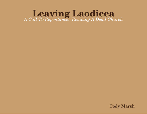 Leaving Laodicea