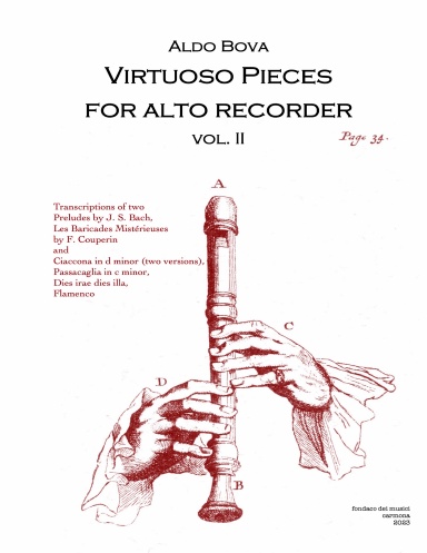 Virtuoso pieces for alto recorder vol. II