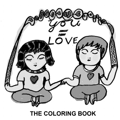 YOU=LOVE coloring book