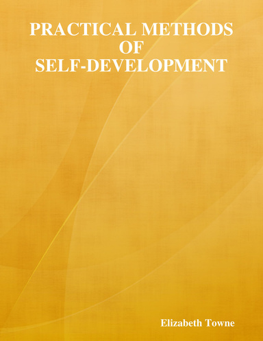 Practical Methods of Self-Development