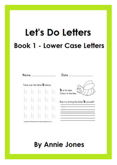 Let's Do Letters Book 1 Ebook Version