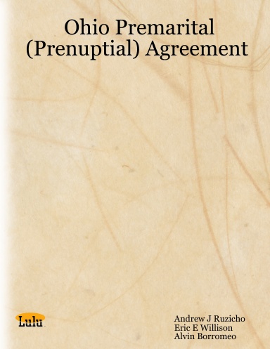 Ohio Premarital (Prenuptial) Agreement