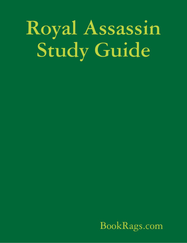 Royal Assassin Study Guide