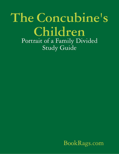 The Concubine's Children: Portrait of a Family Divided Study Guide