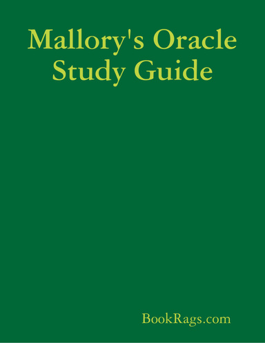 Mallory's Oracle Study Guide