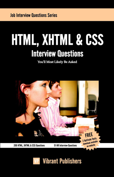HTML, XHTML & CSS Interview Questions You'll Most Likely Be Asked