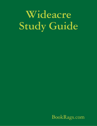 Wideacre Study Guide
