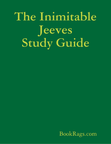 The Inimitable Jeeves Study Guide