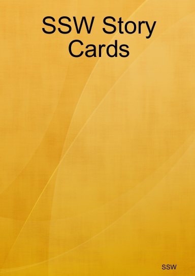 SSW Story Cards
