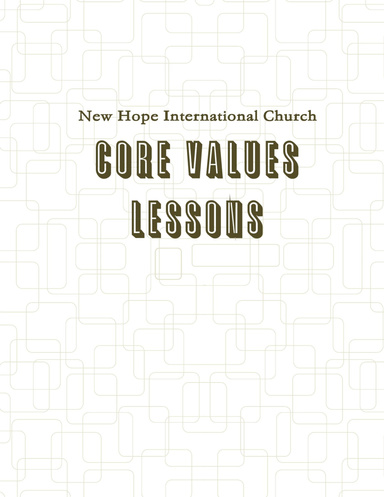 Core Values Lessons
