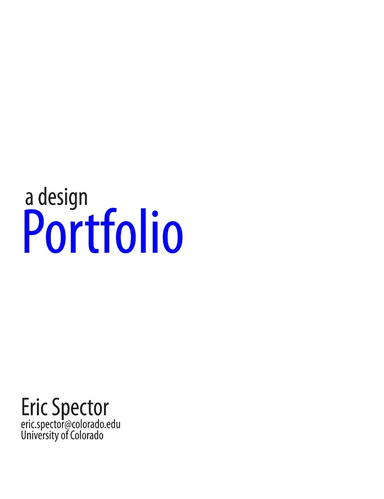portfolio