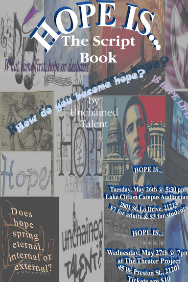 "Hope is..." - The Script Book