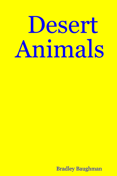 Desert Animals