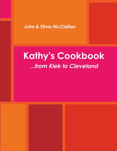 Kathy's Cookbook