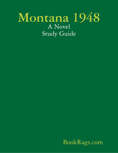 Montana 1948: A Novel Study Guide